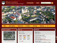 Tablet Screenshot of mu-lostice.cz